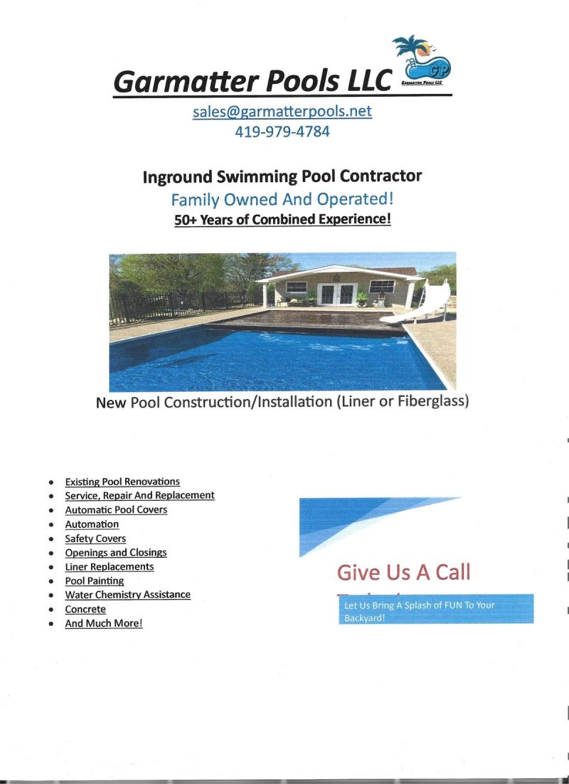 Garmatter Pools LLC, Lima
